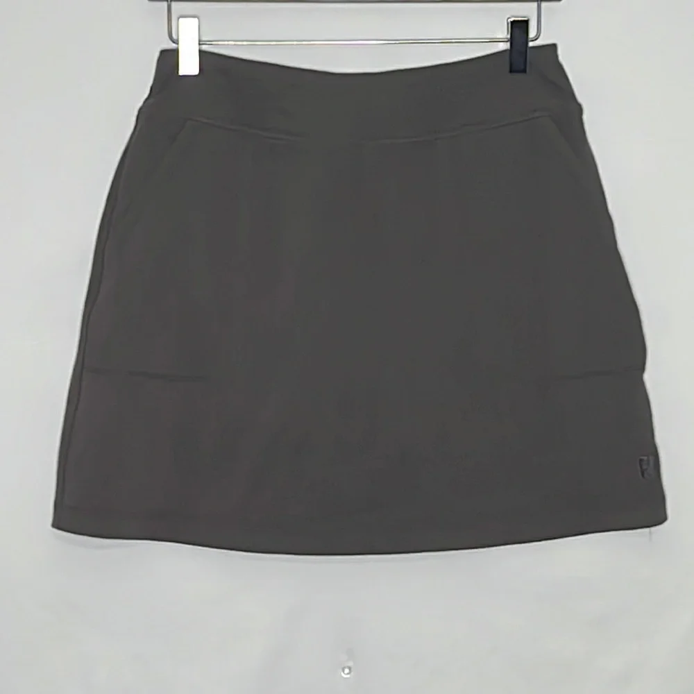 Foot Joy Knit Golf Skort in Taupe - Size Small